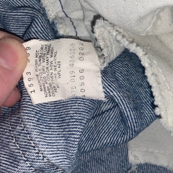 Vintage Levi’s 506 Orange Tab Jeans size 28 - Picture 8 of 12